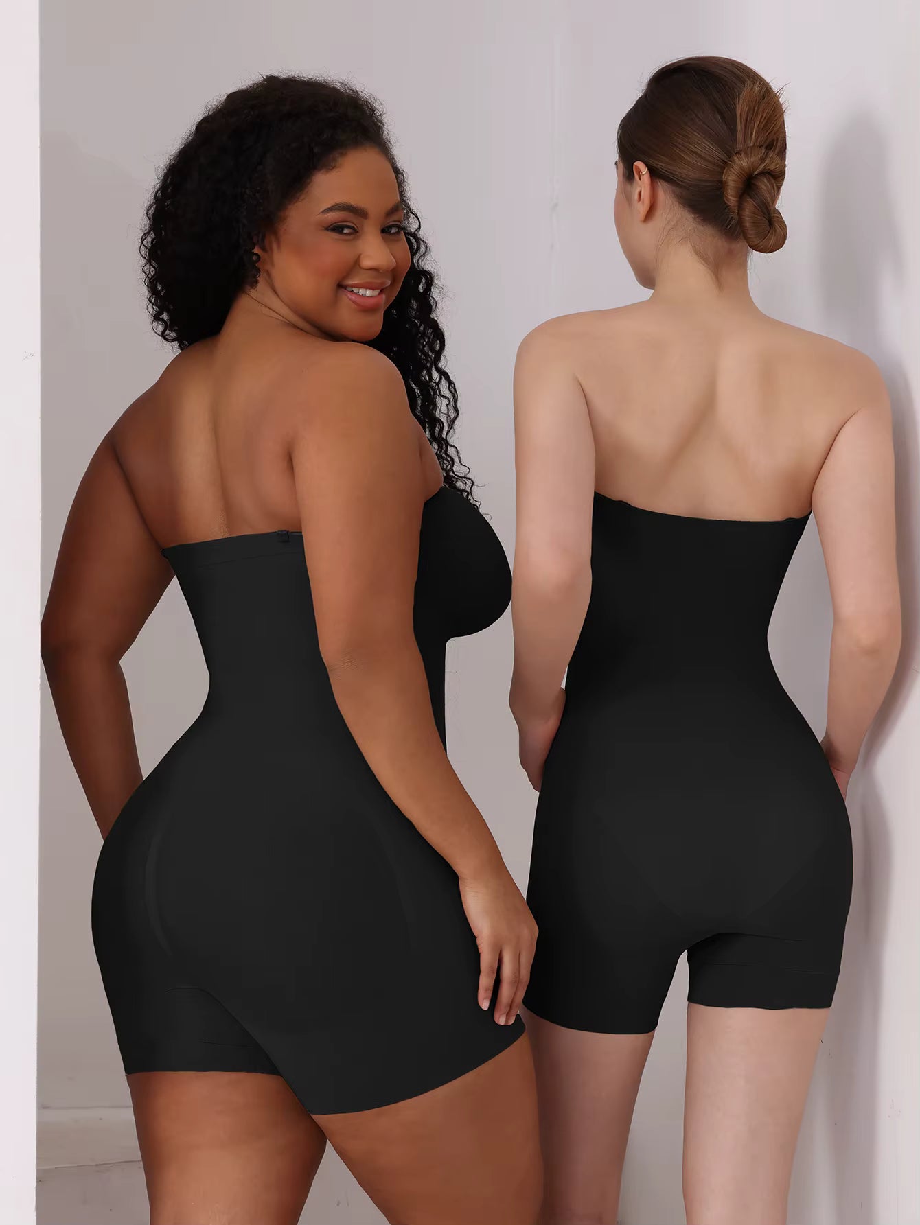 Bodysuit Gainant Sans Coutures Sans Bretelles  - Tube Top Sculptant Invisible