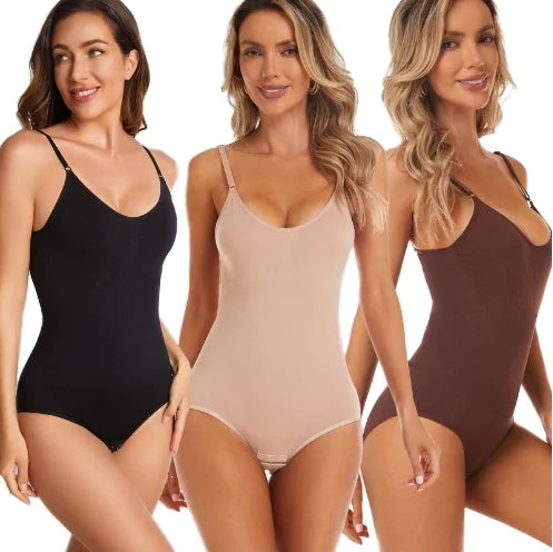 Body Gainant Sans Couture pour Femme : Effet Ventre Plat et Fesses Liftées