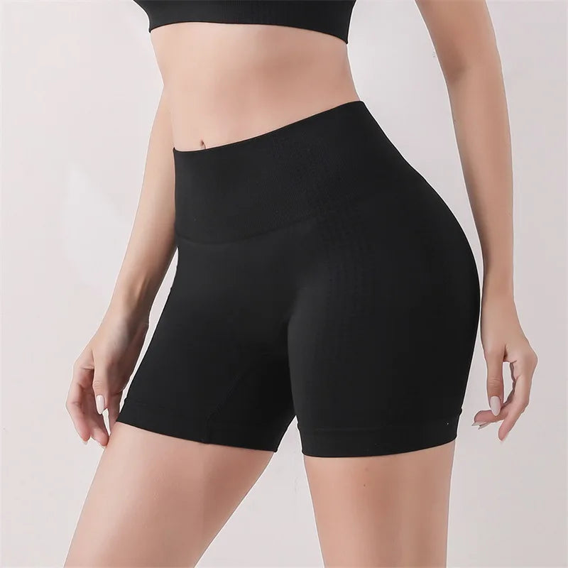 Shorts de Sport Techniques pour Gym, Yoga et Fitness – Couche Scrunch, Élastique et Respirant