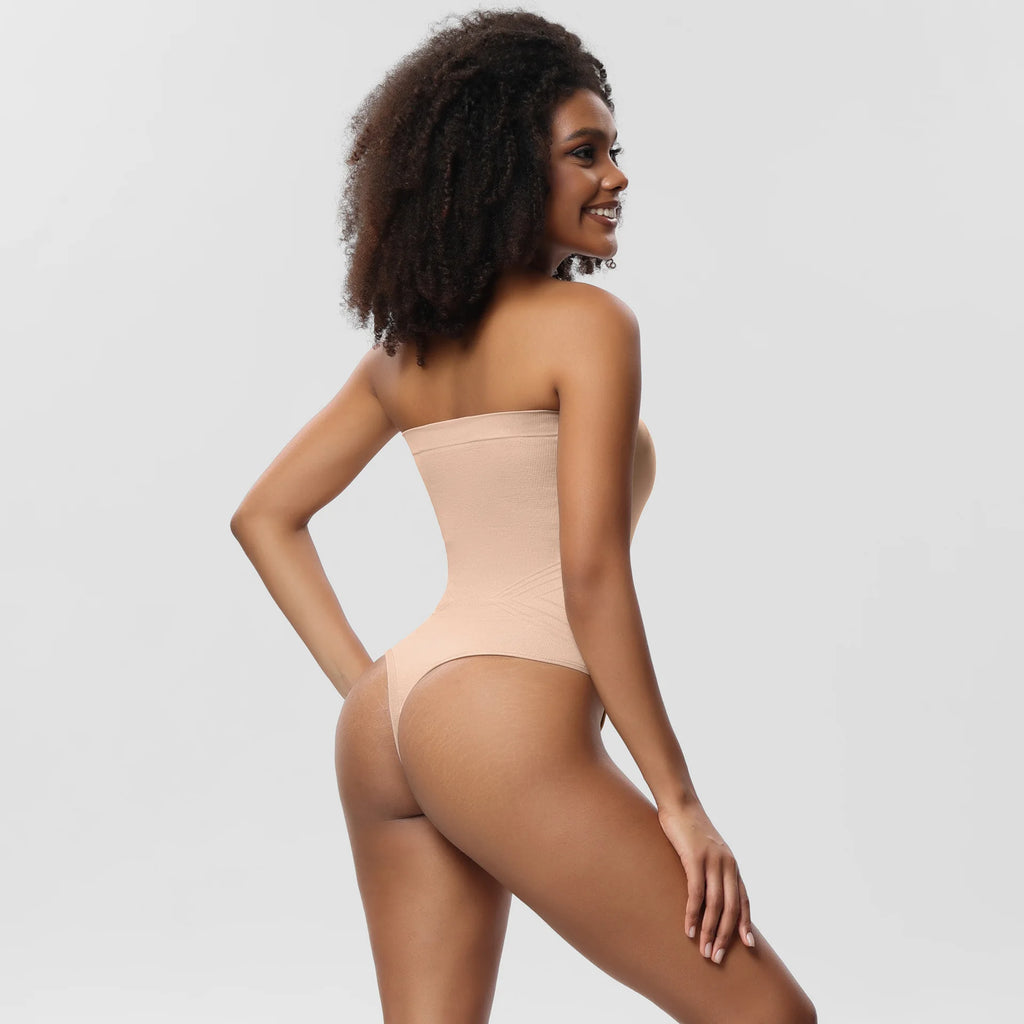 Body gainant sans coutures grande taille pour femme