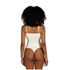Body sculptant bustier sans bretelles pour femme – gainant ventre plat, string, coupe moulante