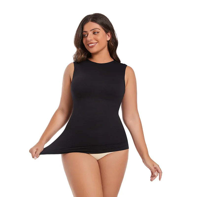 Bodysuit Ajusteur Corps Intégral Sans Couture à Compression Modérée pour Femmes