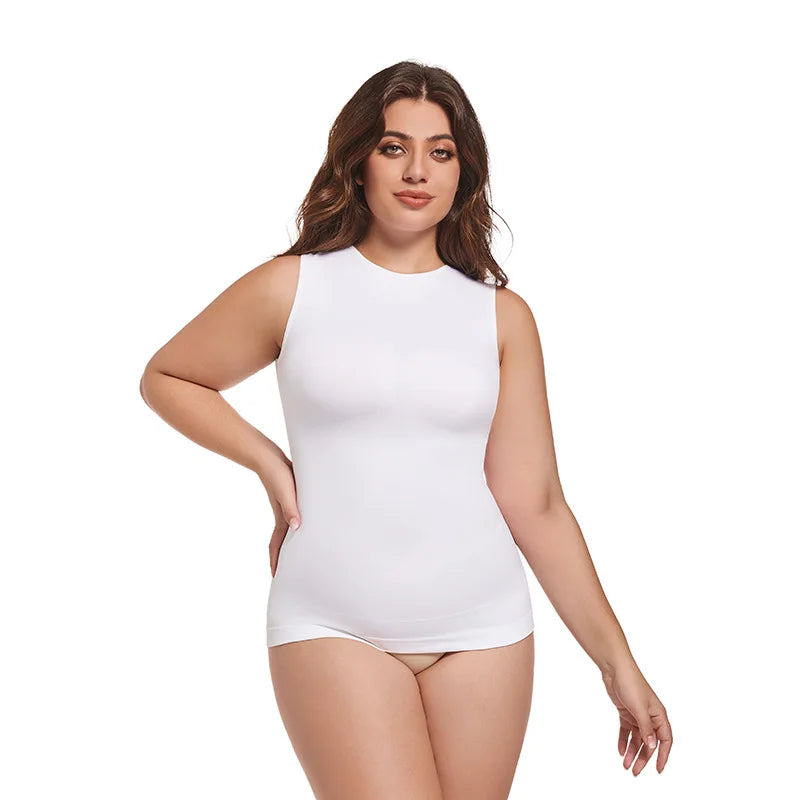 Bodysuit Ajusteur Corps Intégral Sans Couture à Compression Modérée pour Femmes
