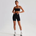 Ensemble de sport femme 2 pièces, coupe ajustée, respirant et séchage rapide