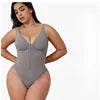 Bodysuit Gaineur Sans Couture avec Zip : Contrôle du Ventre et Soulèvement des Fesses