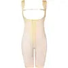 Bodysuit gainant post-partum grande taille à compression forte
