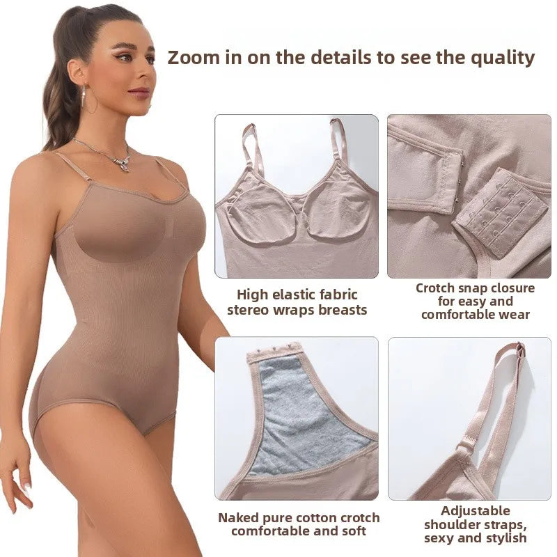 Body Gainant Sans Couture Effet Sculptant : Affinement Silhouette et Lift Hanches