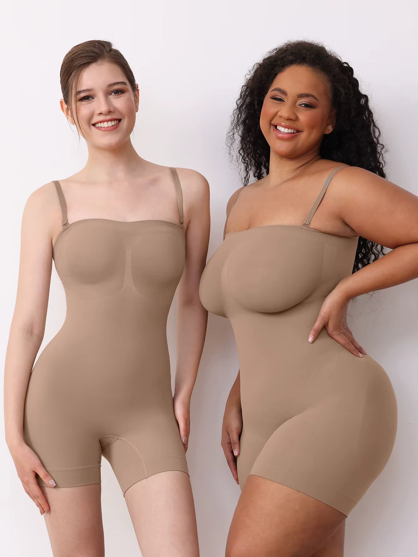 Bodysuit Gainant Sans Coutures Sans Bretelles  - Tube Top Sculptant Invisible