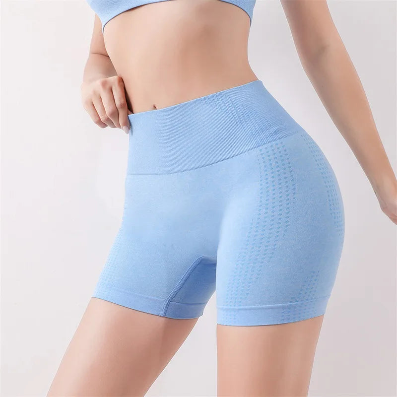 Shorts de Sport Techniques pour Gym, Yoga et Fitness – Couche Scrunch, Élastique et Respirant