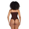 Body sculptant bustier sans bretelles pour femme – gainant ventre plat, string, coupe moulante