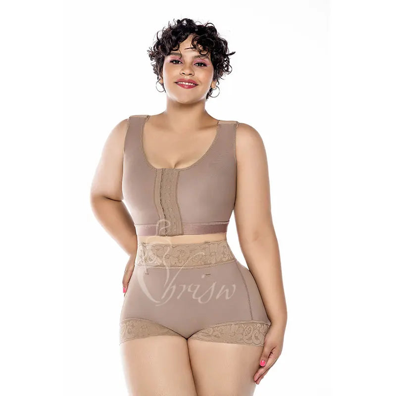 Body Shapewear Garde Ventre Plat Contrôle Ventre et Rehausseur de Fesses pour Femmes