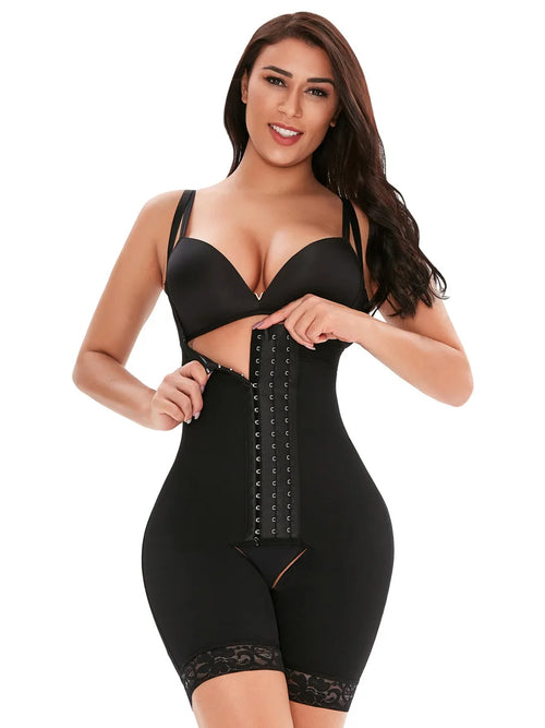 Bodysuit Faja Colombiana Postopératoire à Bretelles Réglables - Contrôle Ventre et Gainage de la Hanche
