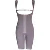 Bodysuit gainant post-partum grande taille à compression forte