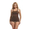 Body gainant camisole sans coutures grande taille pour femme, maintien abdominal, confort quotidien