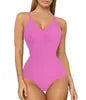Body Gainant Sans Couture Grande Taille pour Femme - Contrôle Ventre Post-Partum et Remontage des Fesses