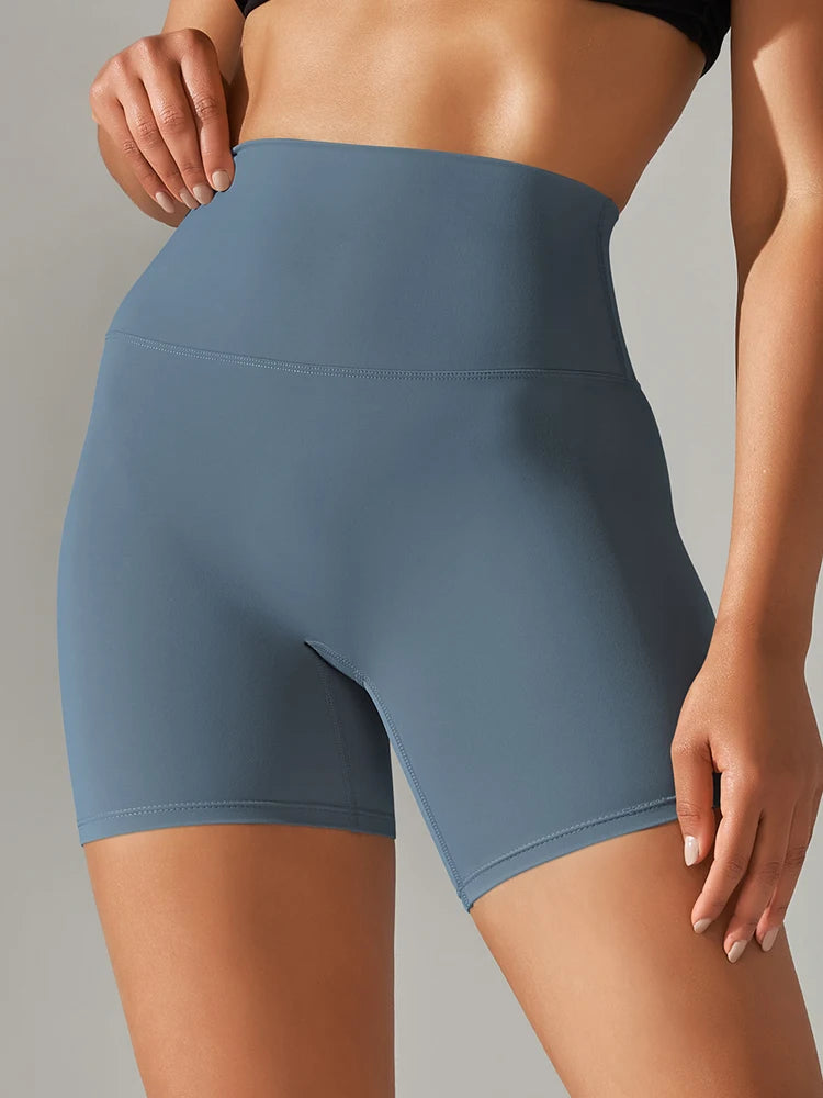 Sportshorts für Damen mit hohem Bund und Shaping-Effekt