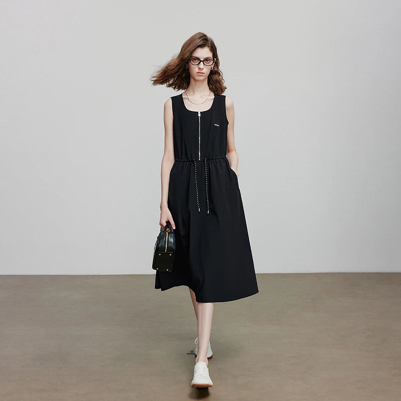 Women's short-sleeved summer dress, casual holiday style