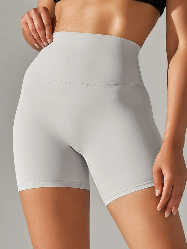 Sportshorts für Damen mit hohem Bund und Shaping-Effekt