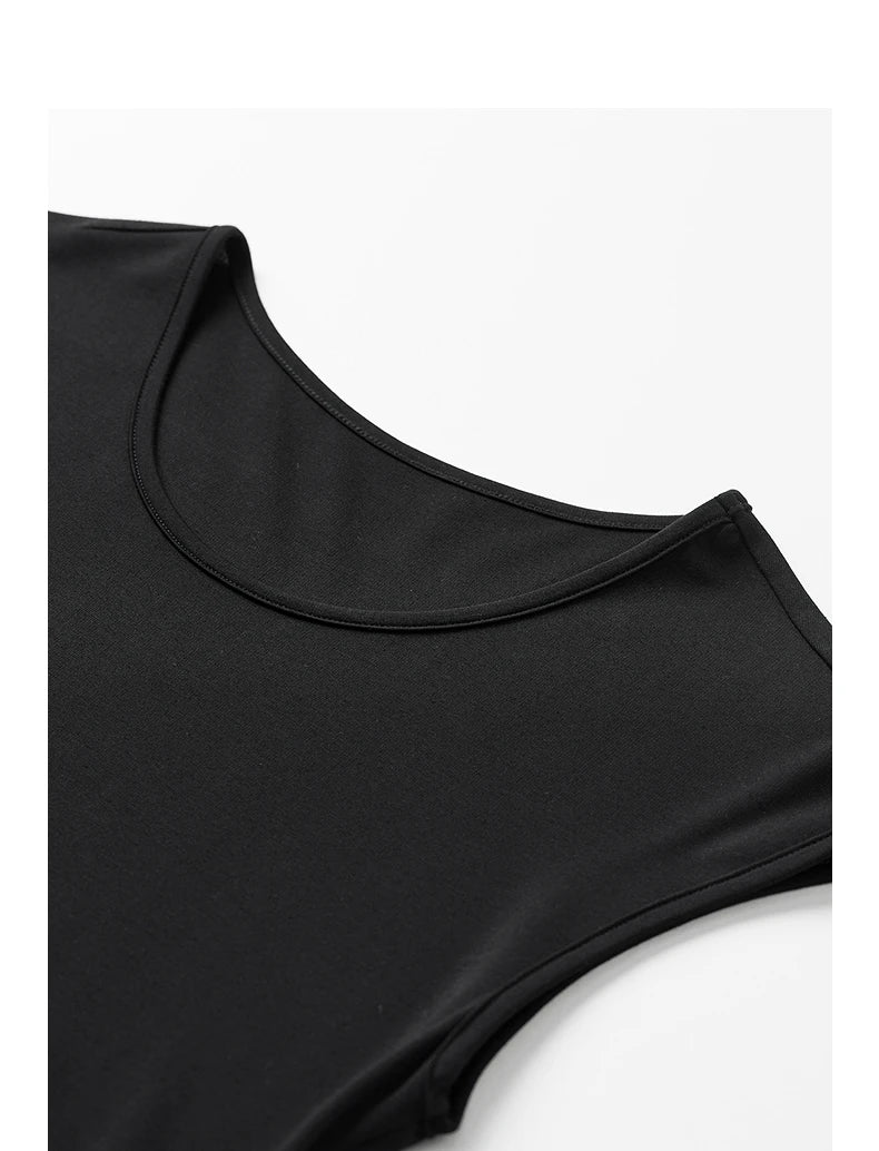 Women's short-sleeved summer dress, casual chic vacation style