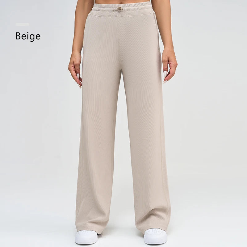 Pantalon Sweat Femme Taille Haute