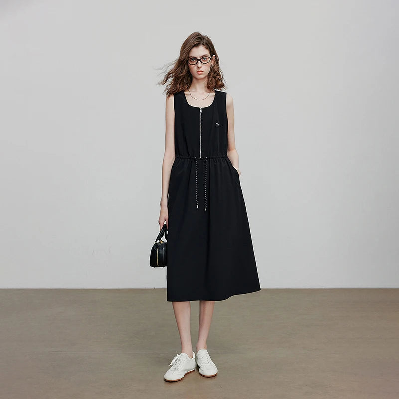 Robe femme manches courtes d’été style vacances casual