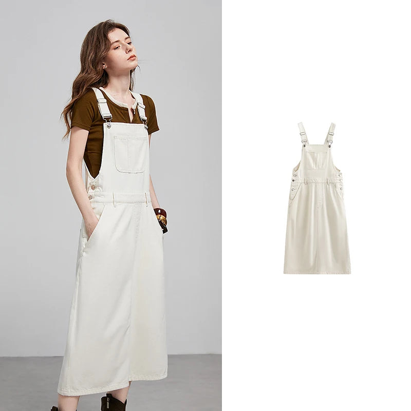 Robe femme mi‑mollet printemps patchwork sans manches col carré