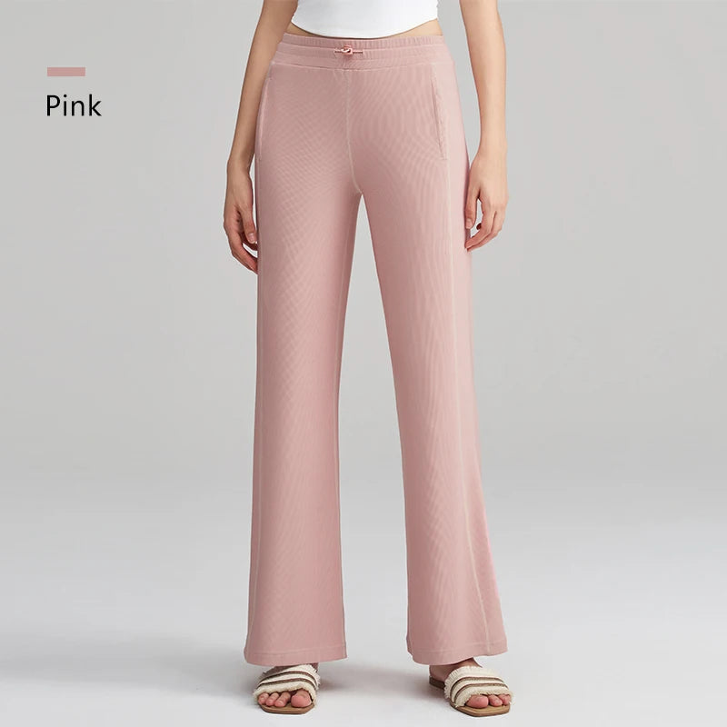 Pantalon Sweat Femme Taille Haute