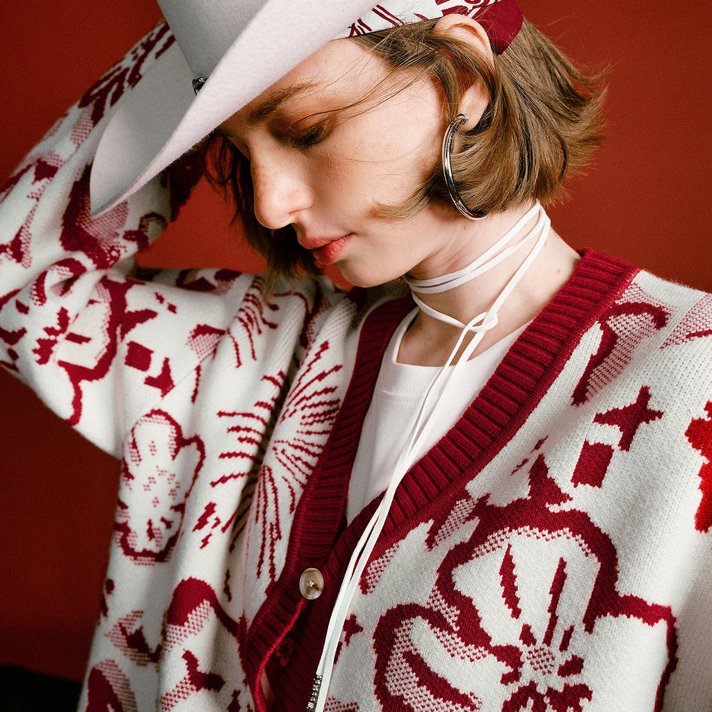 Pull Femme – Collaboration “Mengzhu Daji”, Totem Pégase, Col Rond