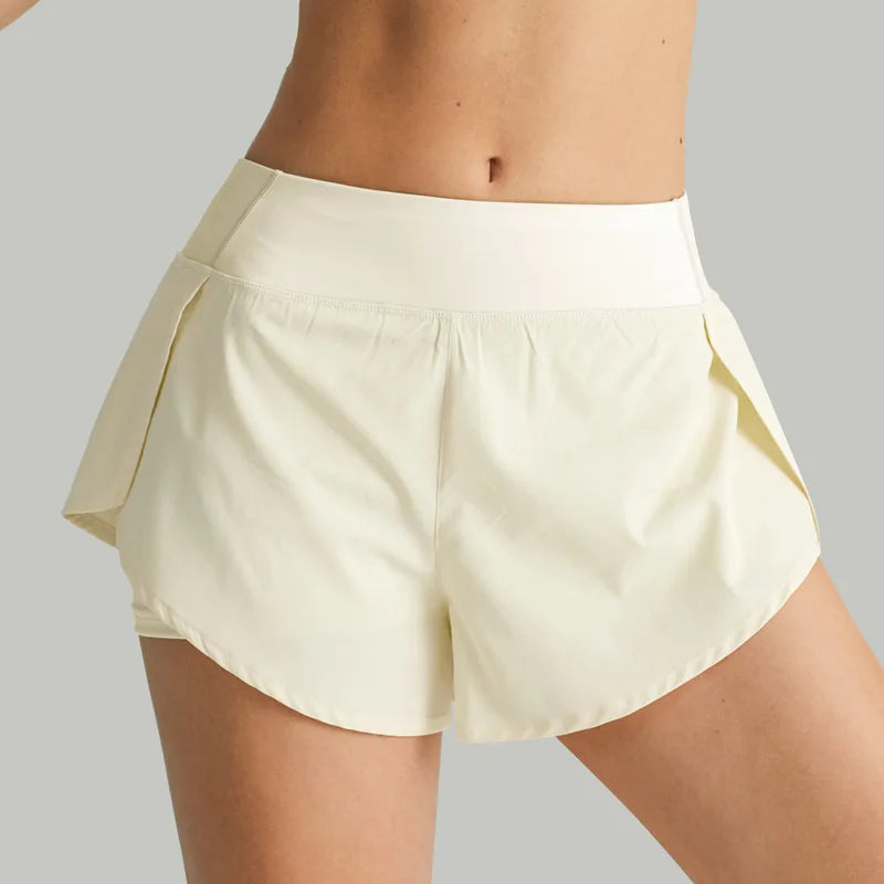Shorts de SportDouble Couche, Running, Yoga, Été, Gym, Fitness et Jogging