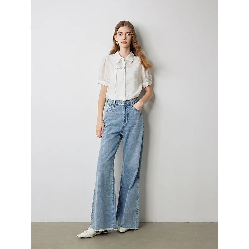 Chemise femme manches courtes en Polyamide