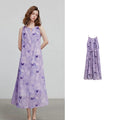 Elegantes Sommerkleid für Damen, fließender, schicker und moderner Schnitt