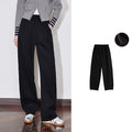 Pantalon Femme – Fleece Doublé, Taille Élastique, Coupe Banana, Confort Chaud