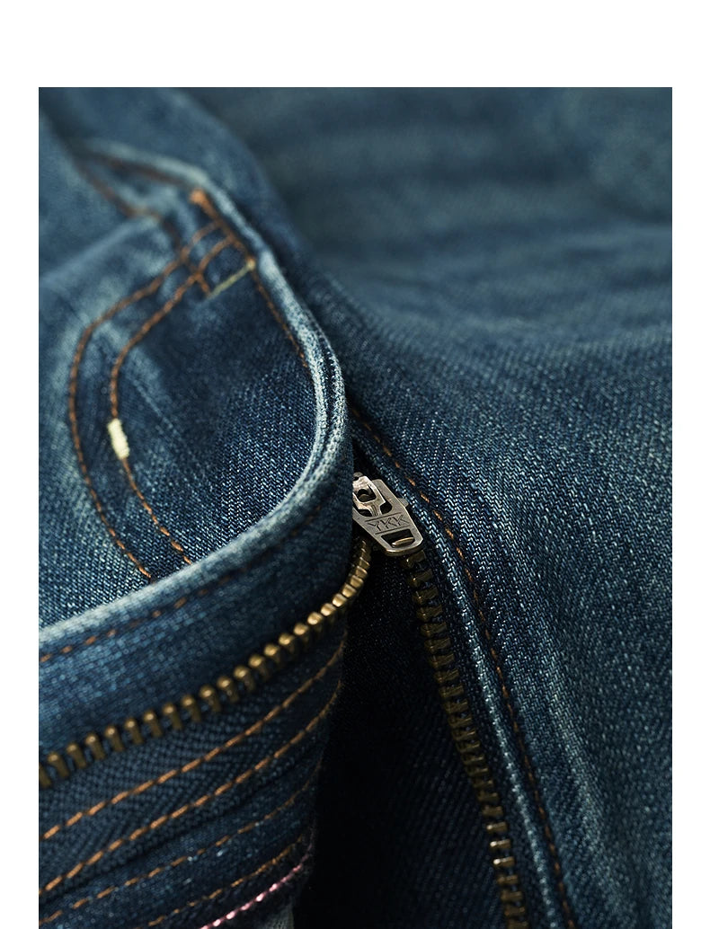 Jean femme taille basse coupe slim haute élasticité