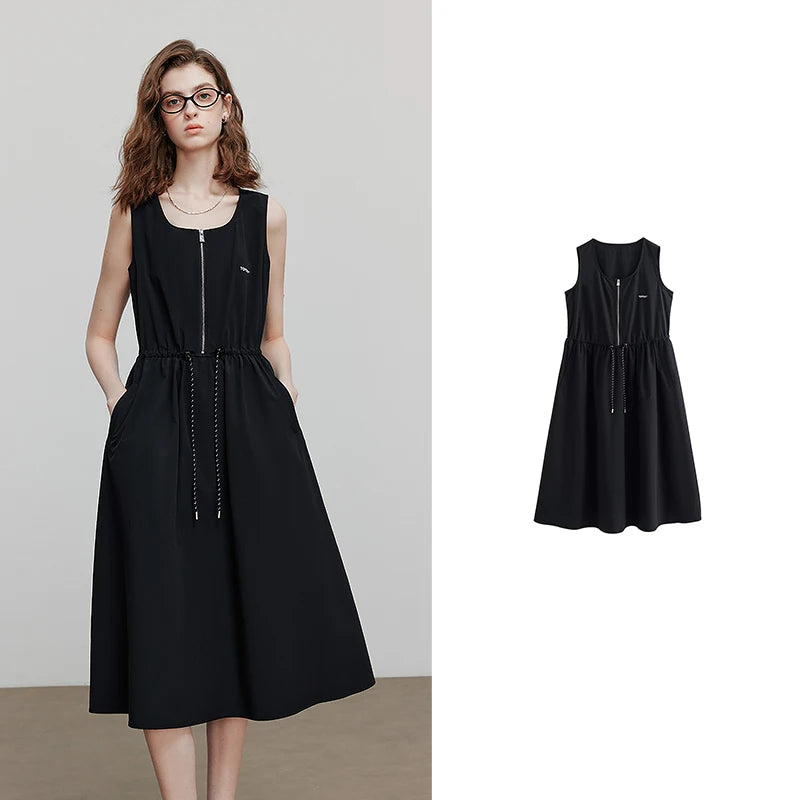Robe femme manches courtes d’été style vacances casual