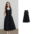 Robe femme manches courtes d’été style vacances casual