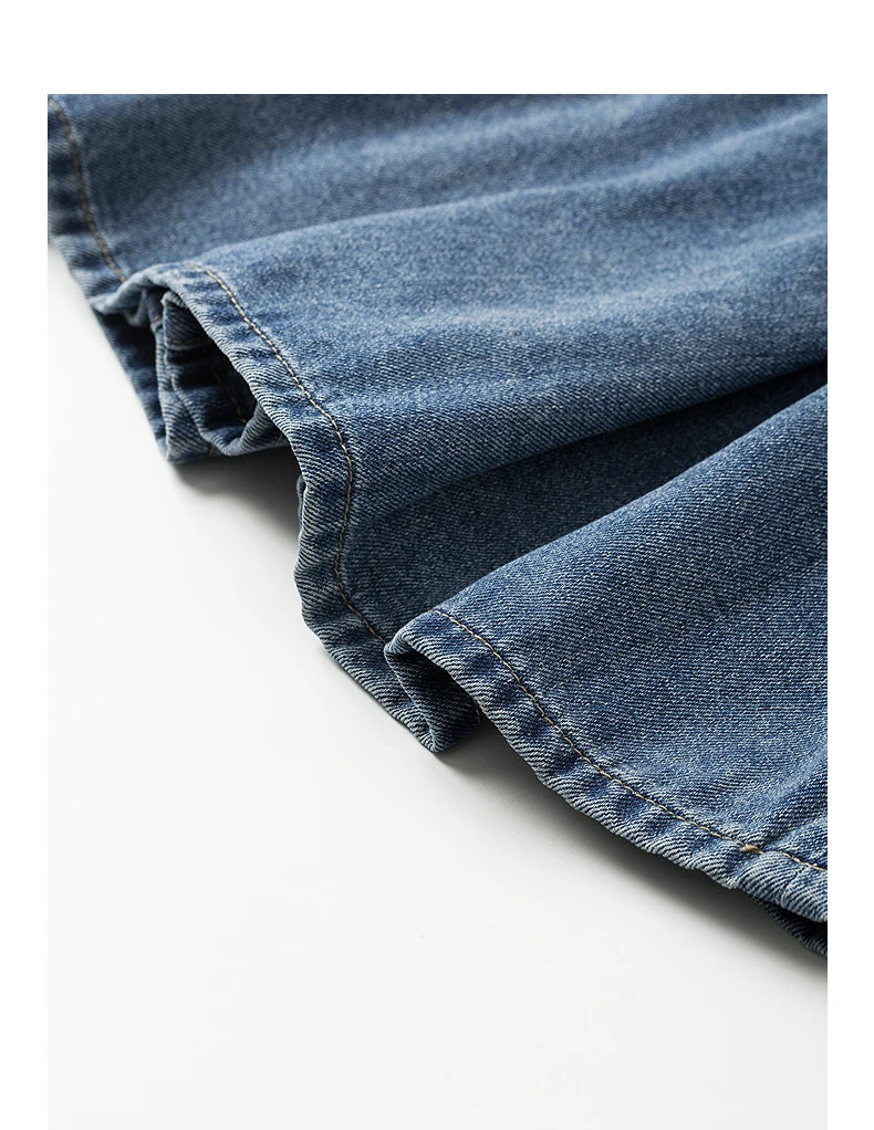 Jean femme longueur longue coupe casual