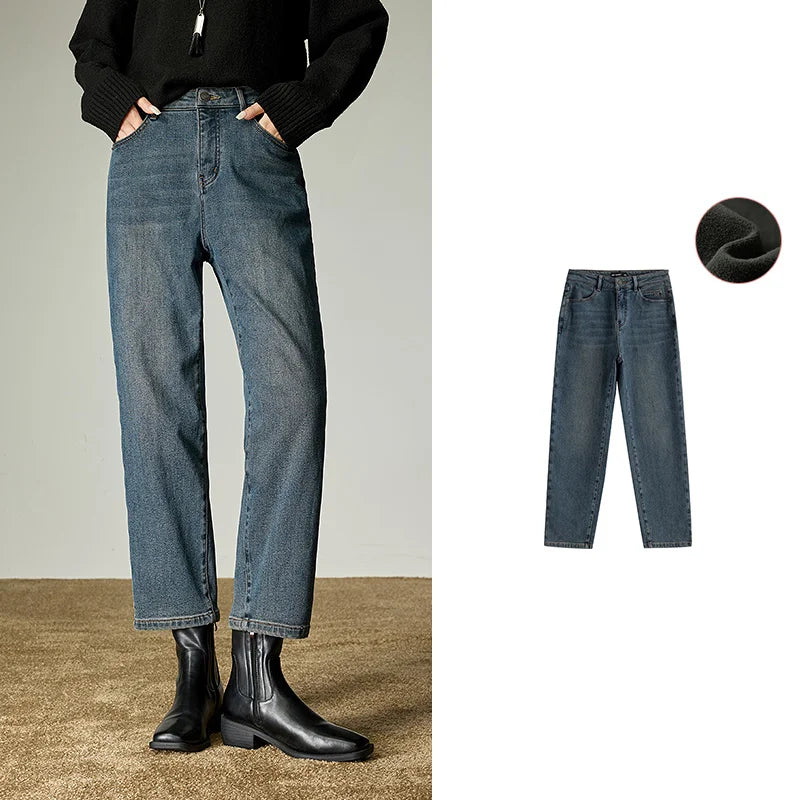 Pantalon Femme – Coupe Harem, Doublure Fleece