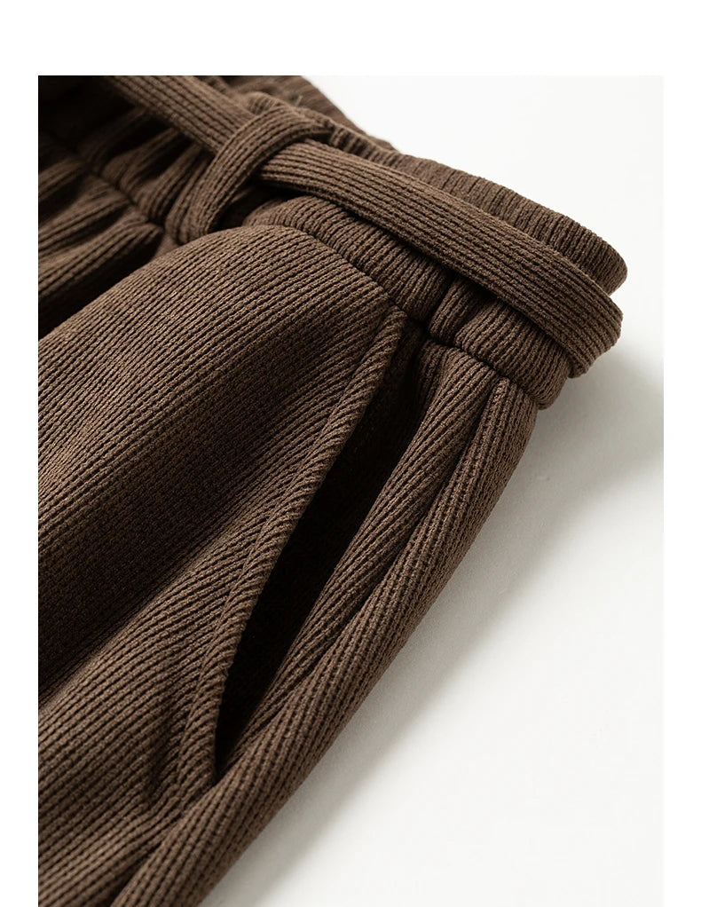 Pantalon Femme Oversize – Taille Élastique, Coupe Banana Fendue, Style Relax & Confort Absolu