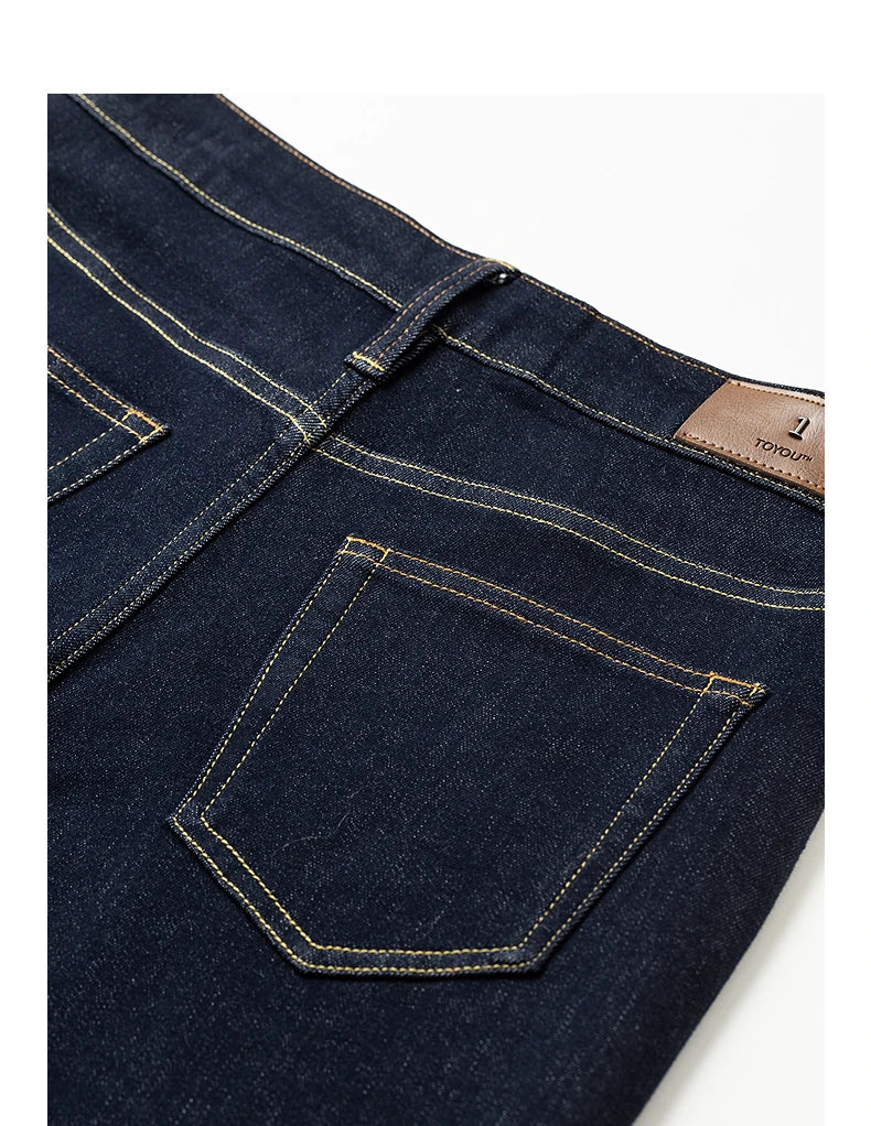 Jeans Large Femme Laine Mélangée, Taille Mi-Basse, Style Rétro