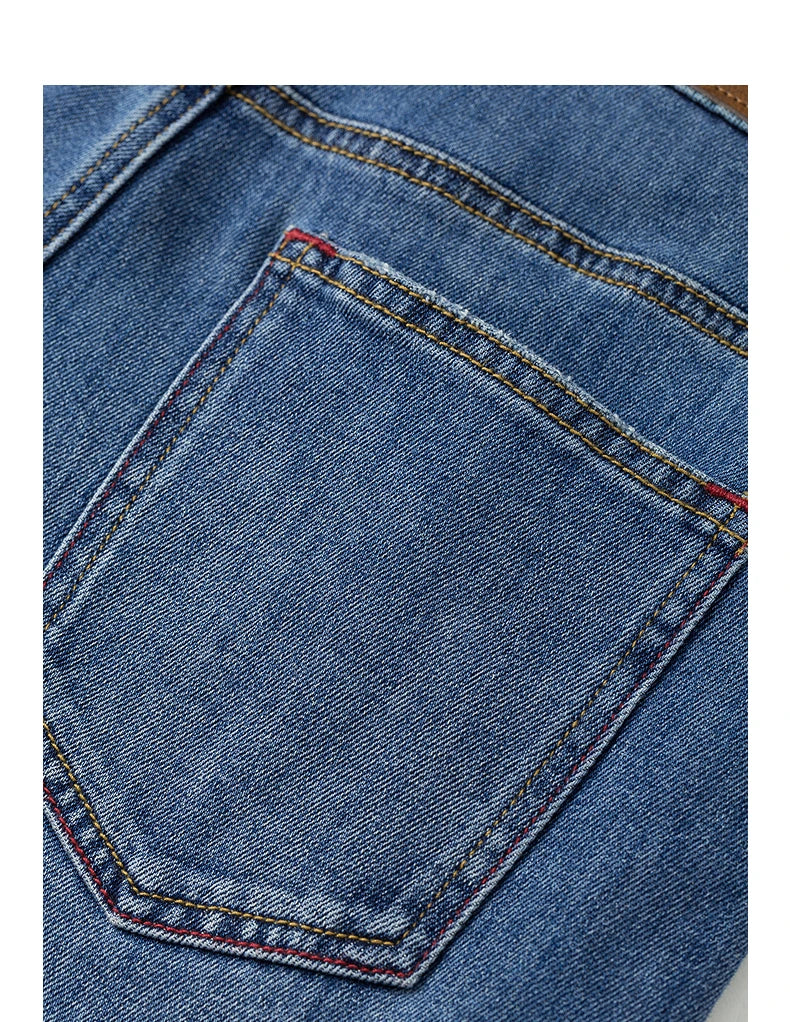 Women's long jeans, casual cut