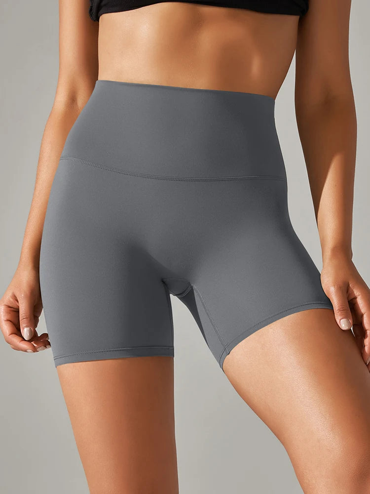 Sportshorts für Damen mit hohem Bund und Shaping-Effekt