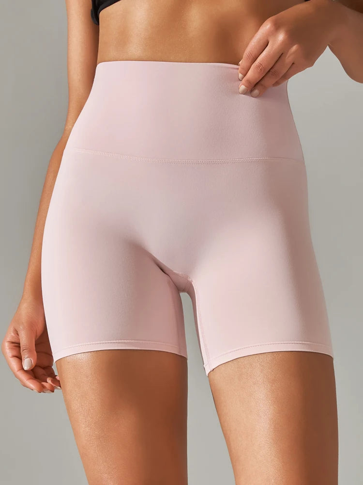 Sportshorts für Damen mit hohem Bund und Shaping-Effekt