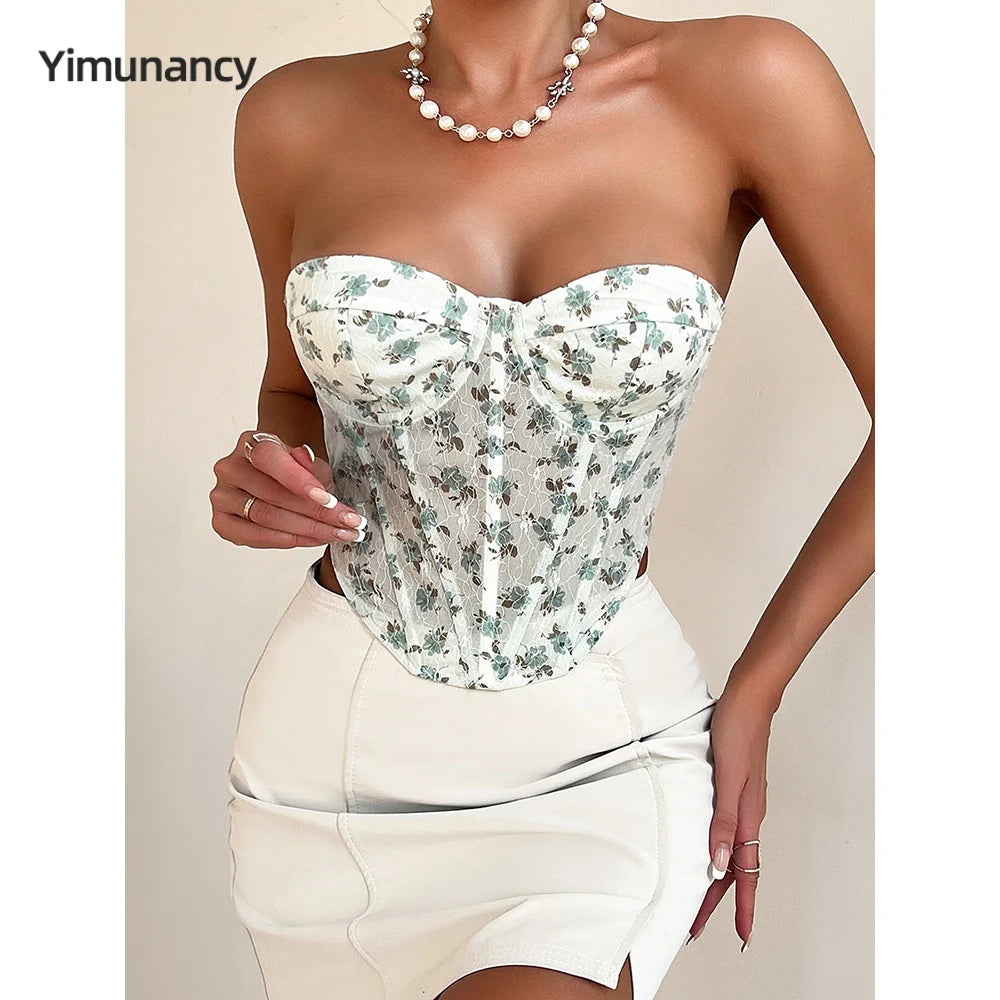 Top Floral Bohème Yimunancy