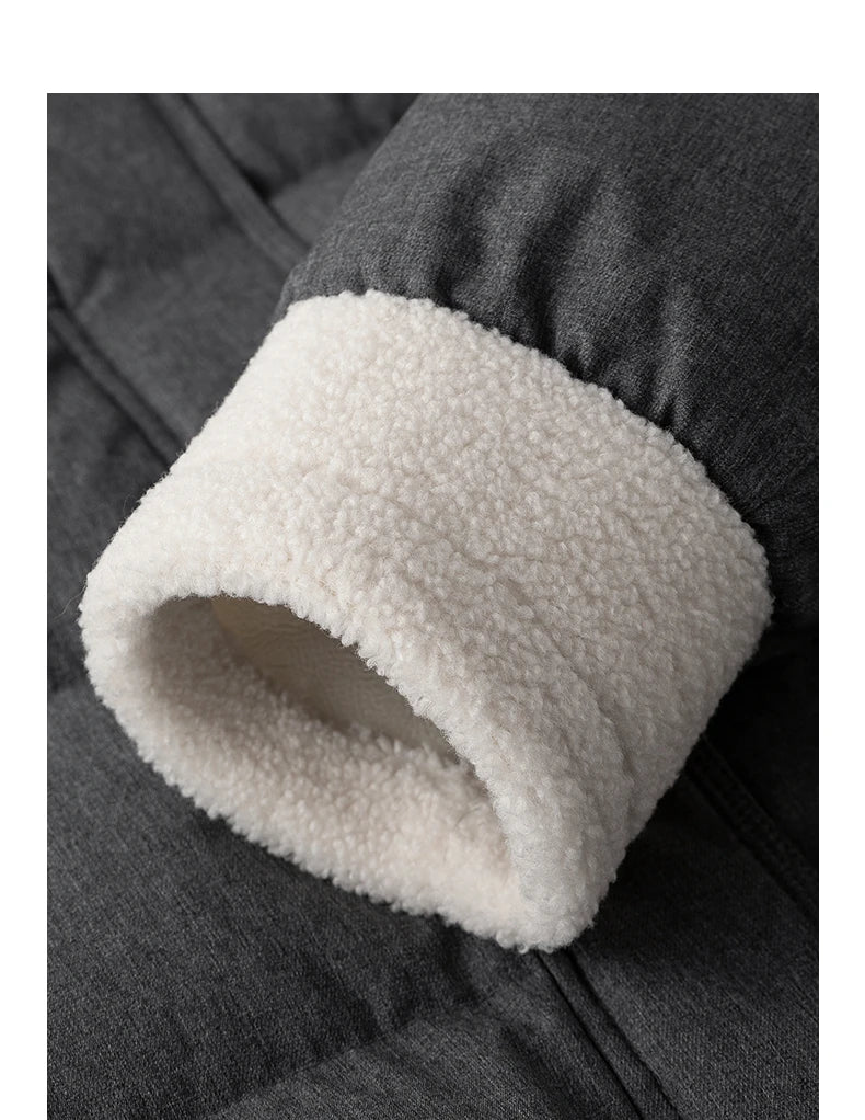 Doudoune Femme –Duvet, Design Color-block, Coupe Loose Chaude et Élégante