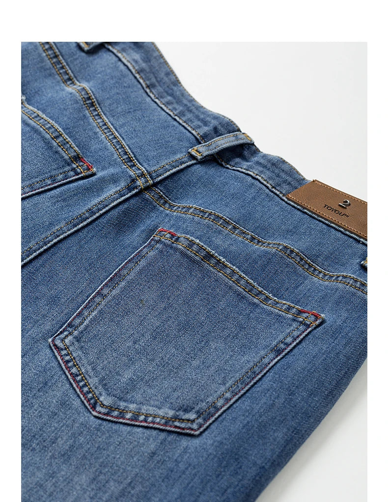 Women's long jeans, casual cut