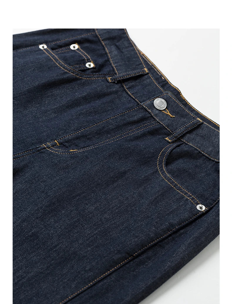 Jean long femme coupe casual