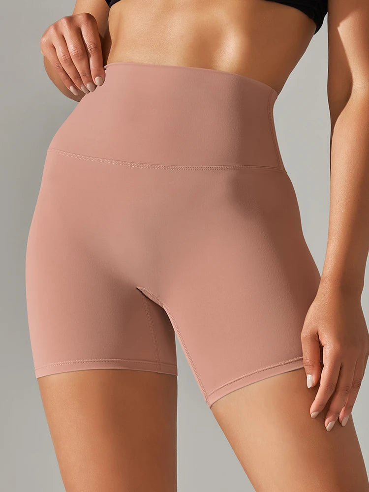 Sportshorts für Damen mit hohem Bund und Shaping-Effekt