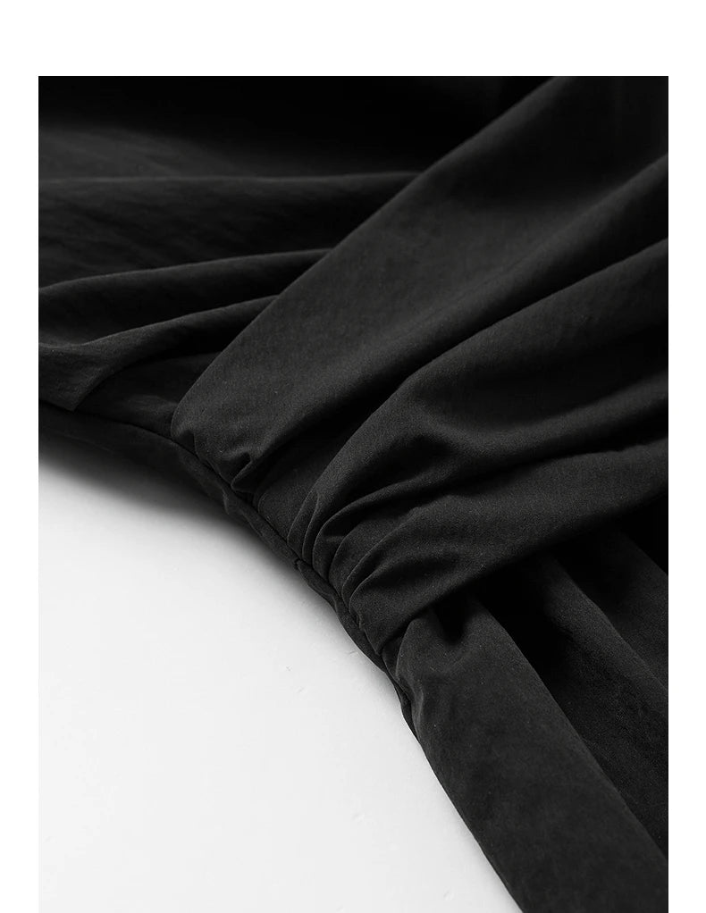 Robe femme mi‑mollet été A-Line manches courtes col rond