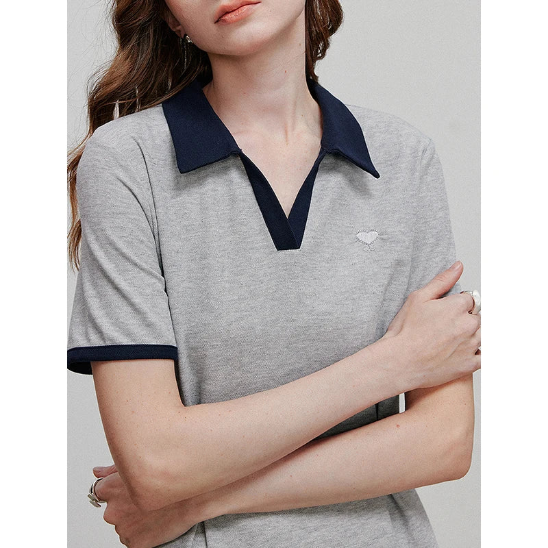 Elegantes Damen-Polokleid