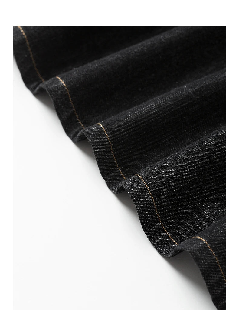 Women's mid-calf summer A-line dress with puff sleeves, V-neck, and pockets